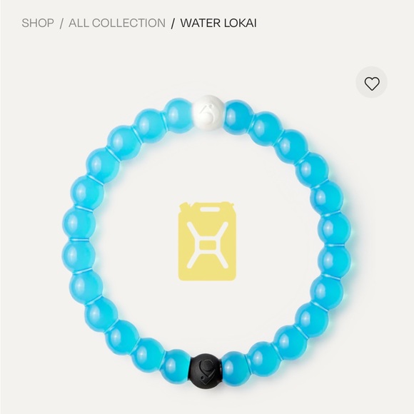 Charity: Water Blue Lokai Bracelet - Picture 2 of 3
